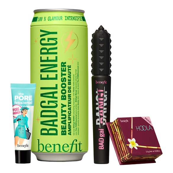 BADgal Energy - Maskara, Pore Primer Ve Bronzer Içeren Yılbaşı Seti, BENEFIT COSMETICS